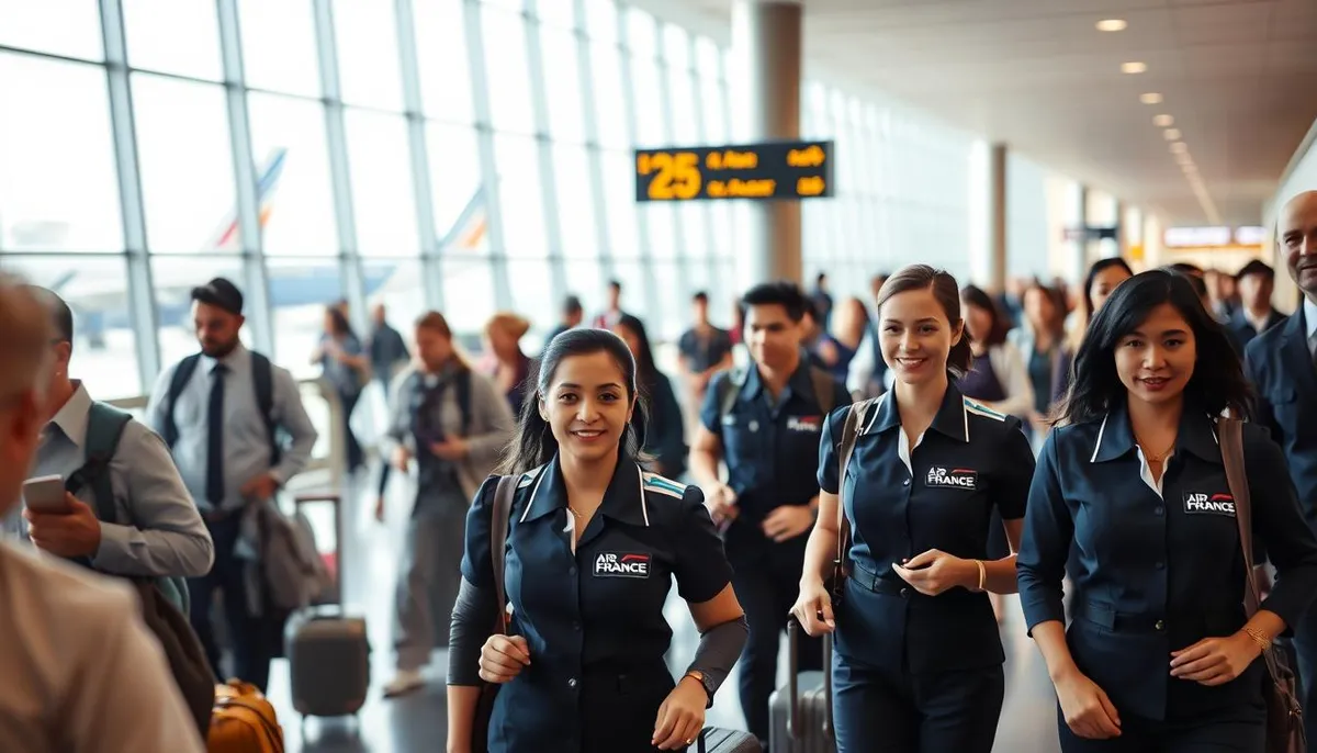 carrière personnel navigant air france évolution