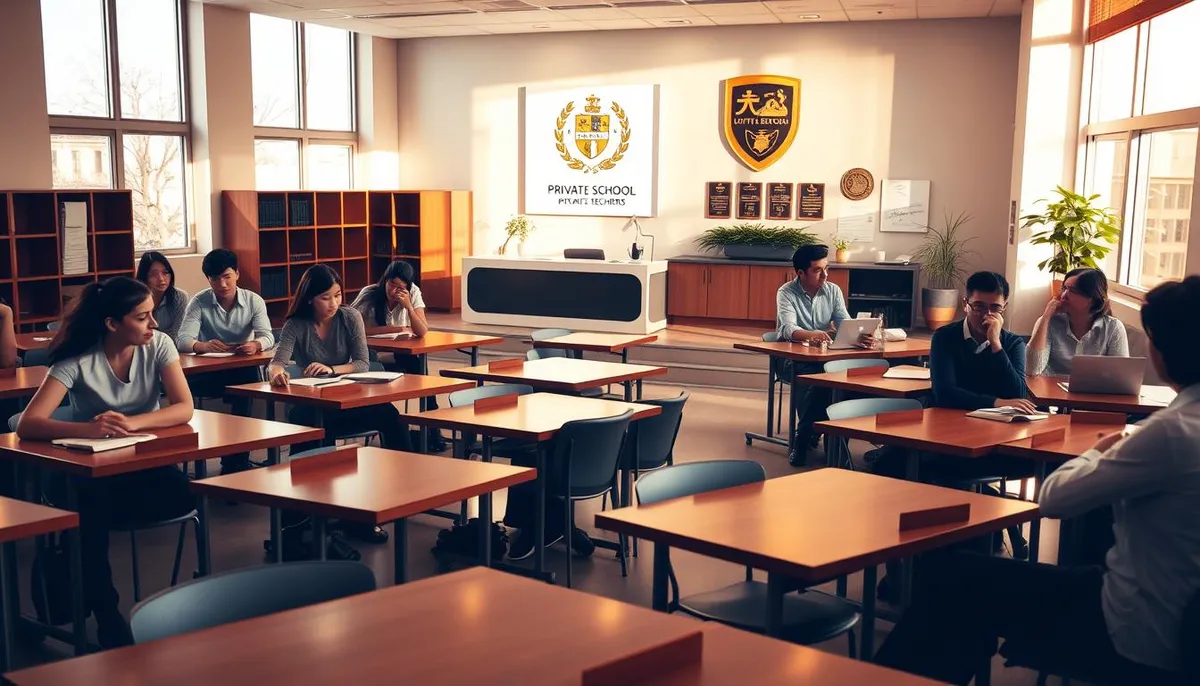 recrutement enseignement privé