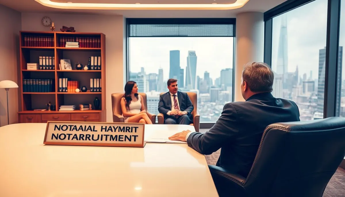 recrutement cabinet notarial