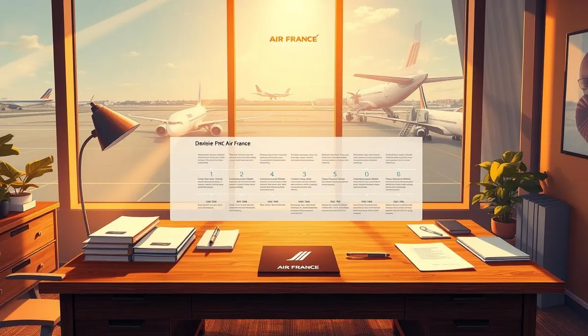 devenir pnc air france feuille de route