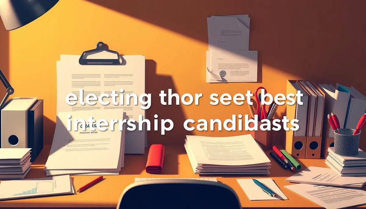 critères sélection candidatures stages