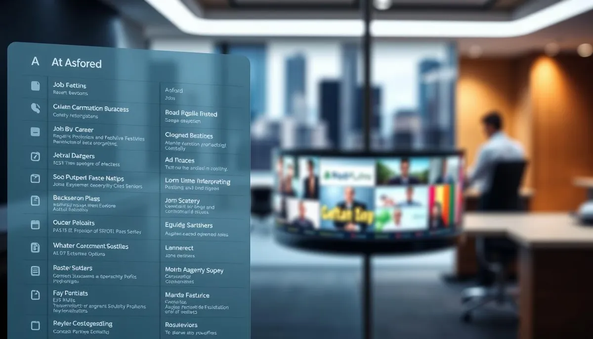 postes asfored opportunités emploi