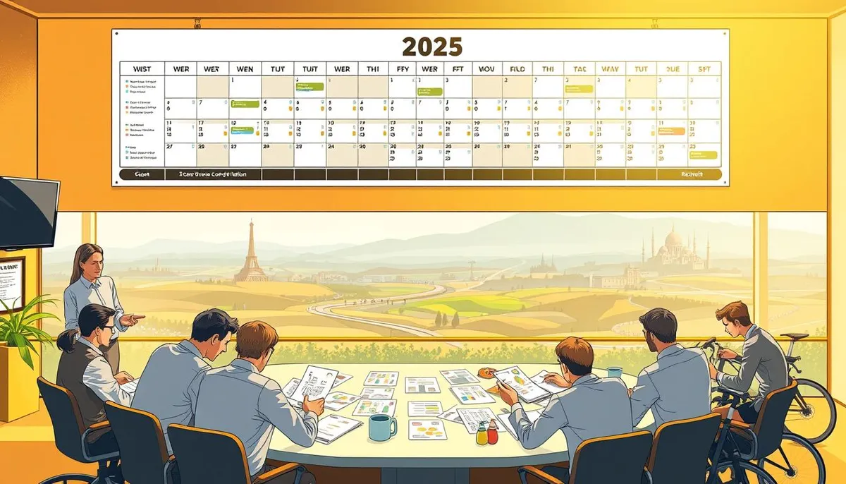 planning recrutement tour de france 2025