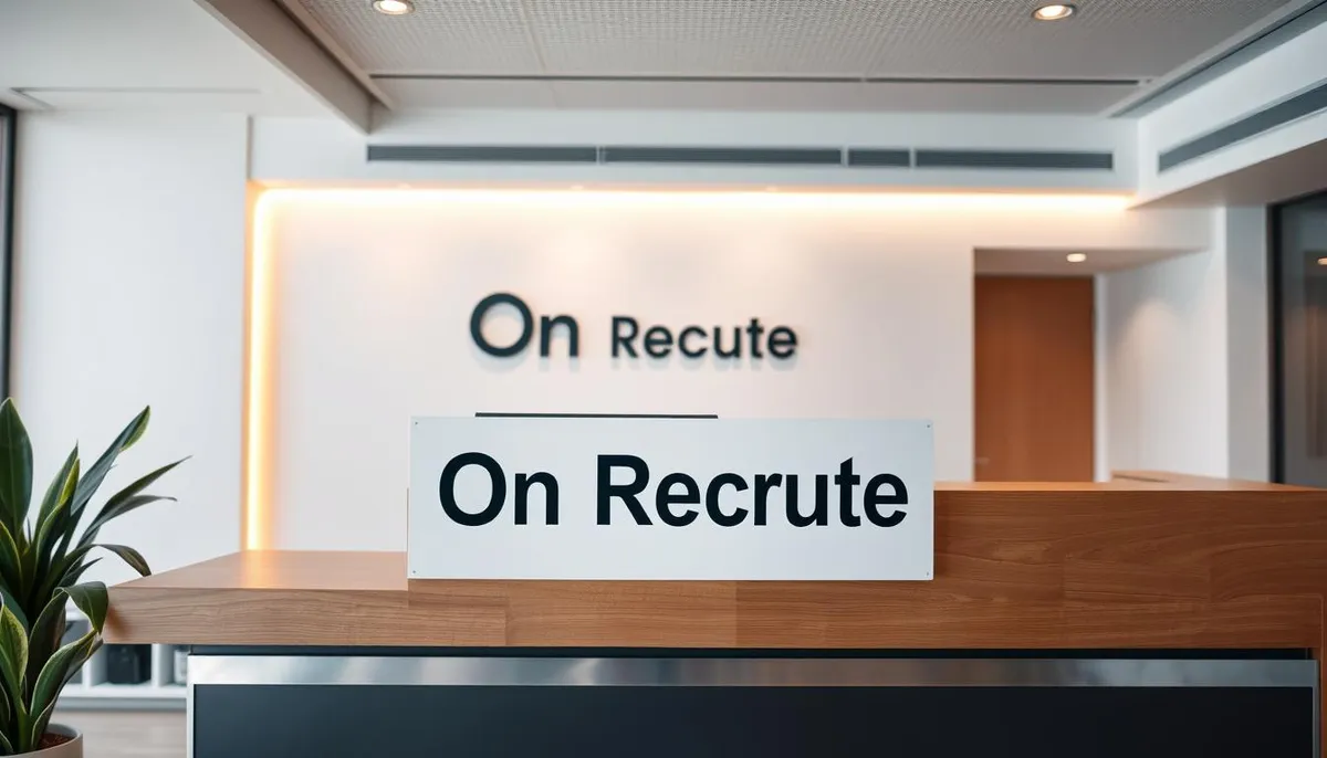 on recrute
