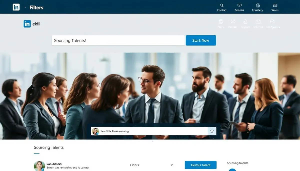 optimisation sourcing talents LinkedIn