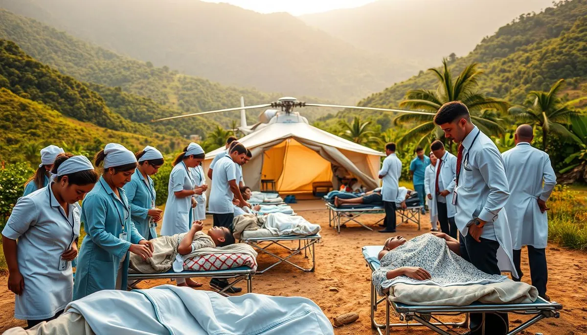 poste infirmier assistance médicale à l'étranger
