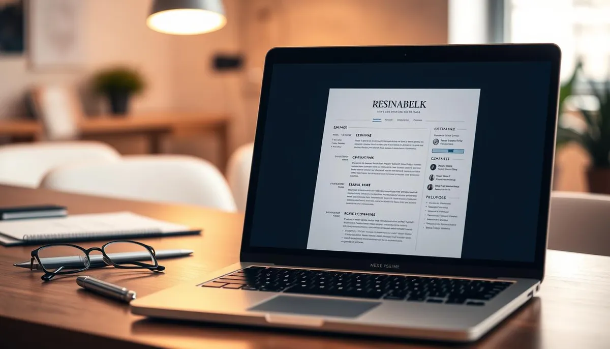 création CV en ligne professionnel