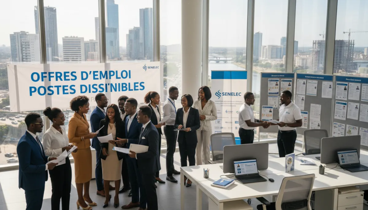 offres d'emploi Senelec postes disponibles