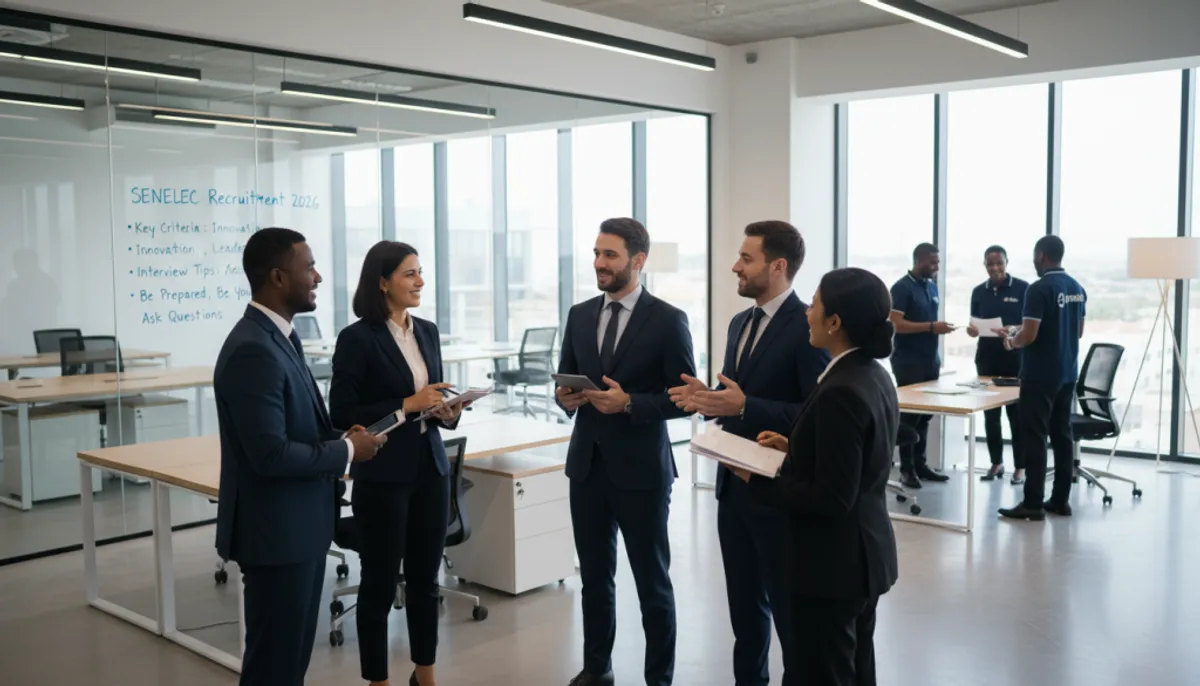 processus concours senelec recrutement