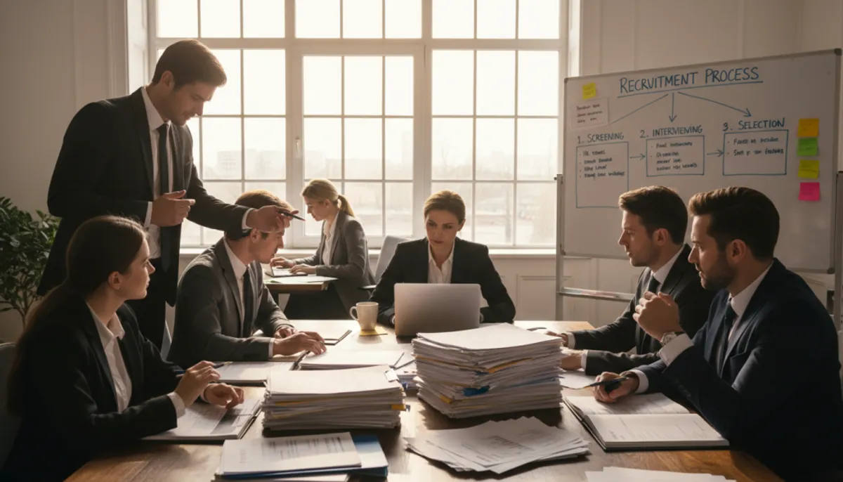 processus de recrutement traditionnel et gestion des candidatures